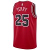 Camiseta Hombre NBA Chicago Bulls Dalen Terry 25 2022-23 Nike Icon Edition Rojo Swingman